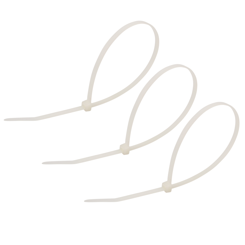 Хомуты нейлон 3,6 х 300 мм (набор 500 шт.), белые (1/20) "rexant" 07-0300-05