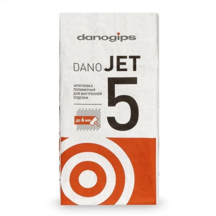 Шпатлевка полимерная DANO JET 5 сухая в мешках 25 кг