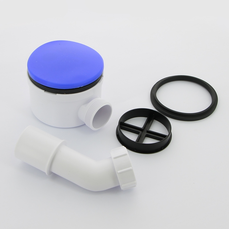 Сифон McALPINE бутылочный для поддона слив 90-100 мм, высота 70 мм, выход 40/50 мм, хром