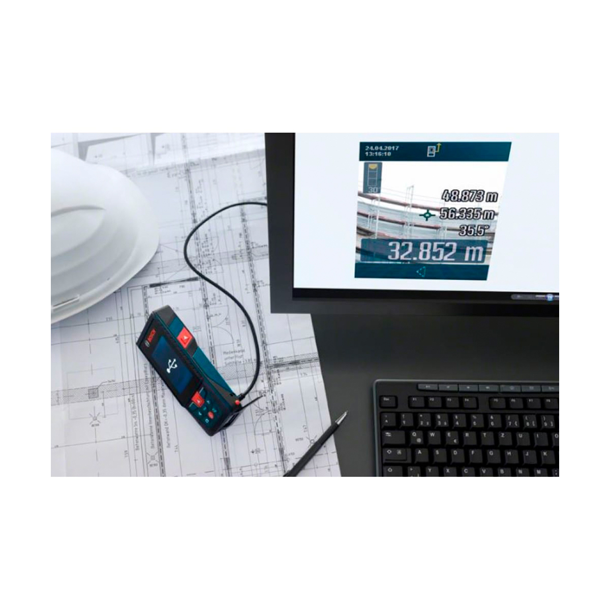 Дальномер лазерный glm 120 c (1) "bosch" 0.601.072.f00