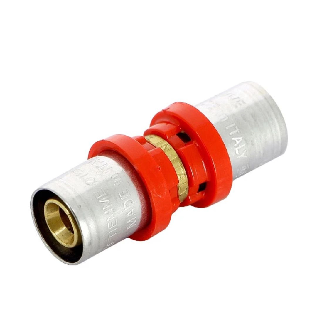 Муфта 32 x 32 под пресс для МП труб TIEMME