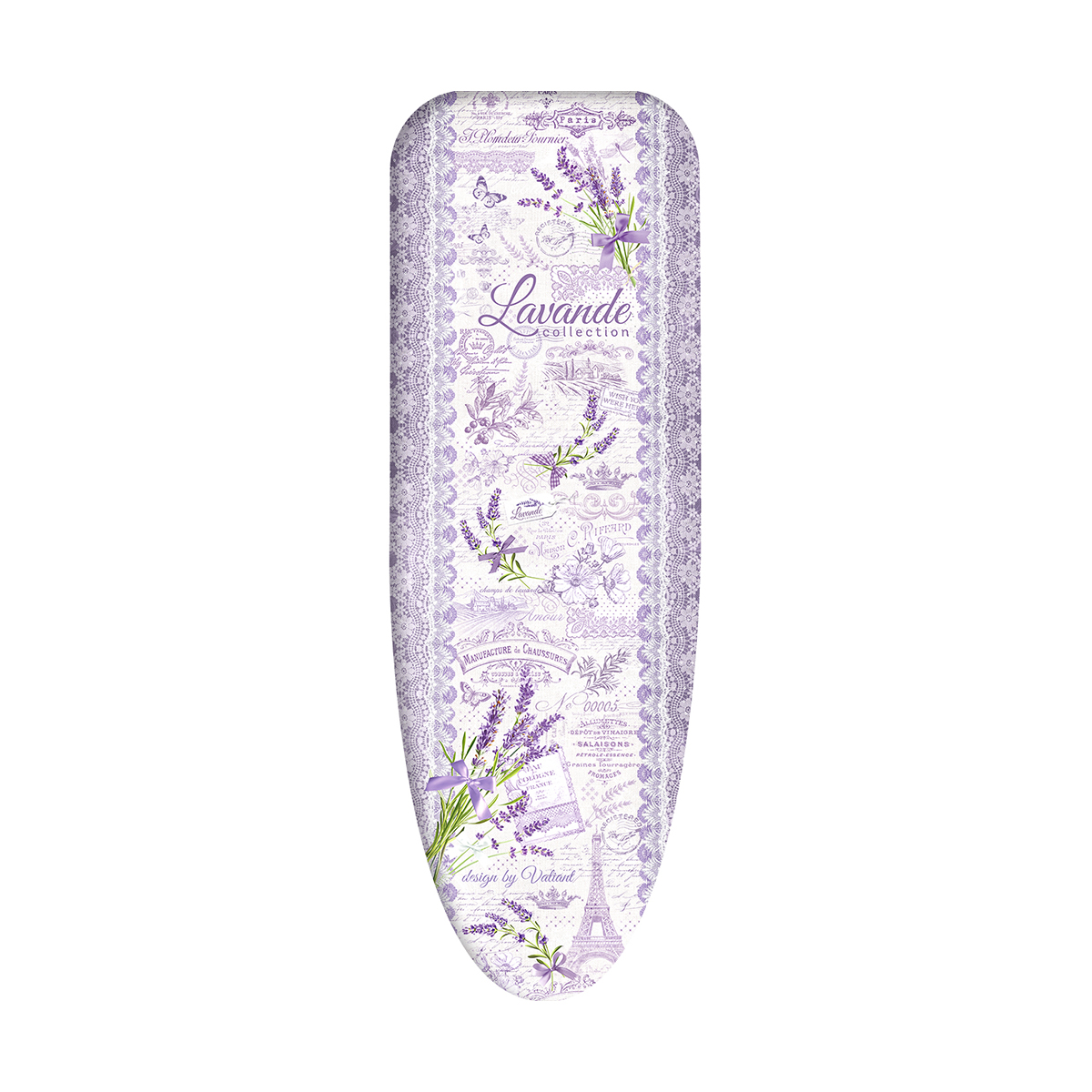 Чехол для гладильной доски "lavande" 130 х 47 см (1/30) "valiant" lv13047-l