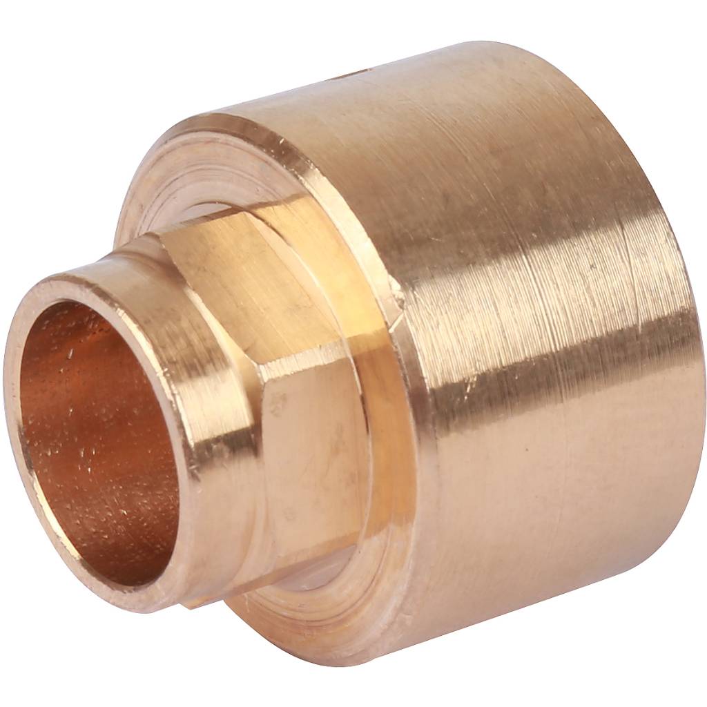 Муфта 15х3/4" переходная (ВР) под пайку с внутренней резьбой SANHA бронзовая 142701534