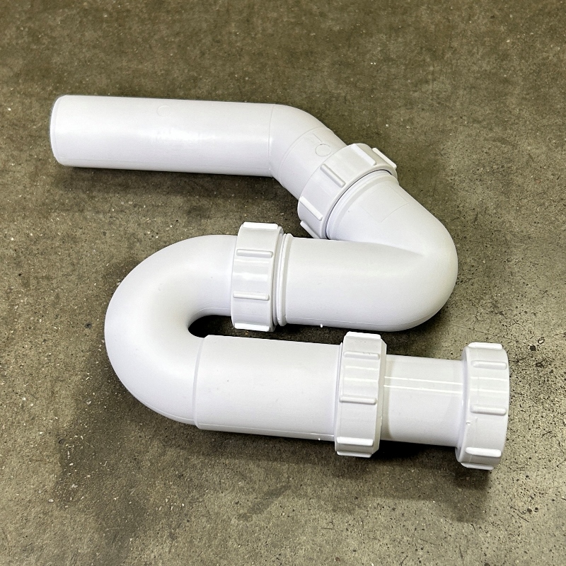 Сифон McALPINE трубный 1 1/2"х40 мм P/S-образный без выпуска