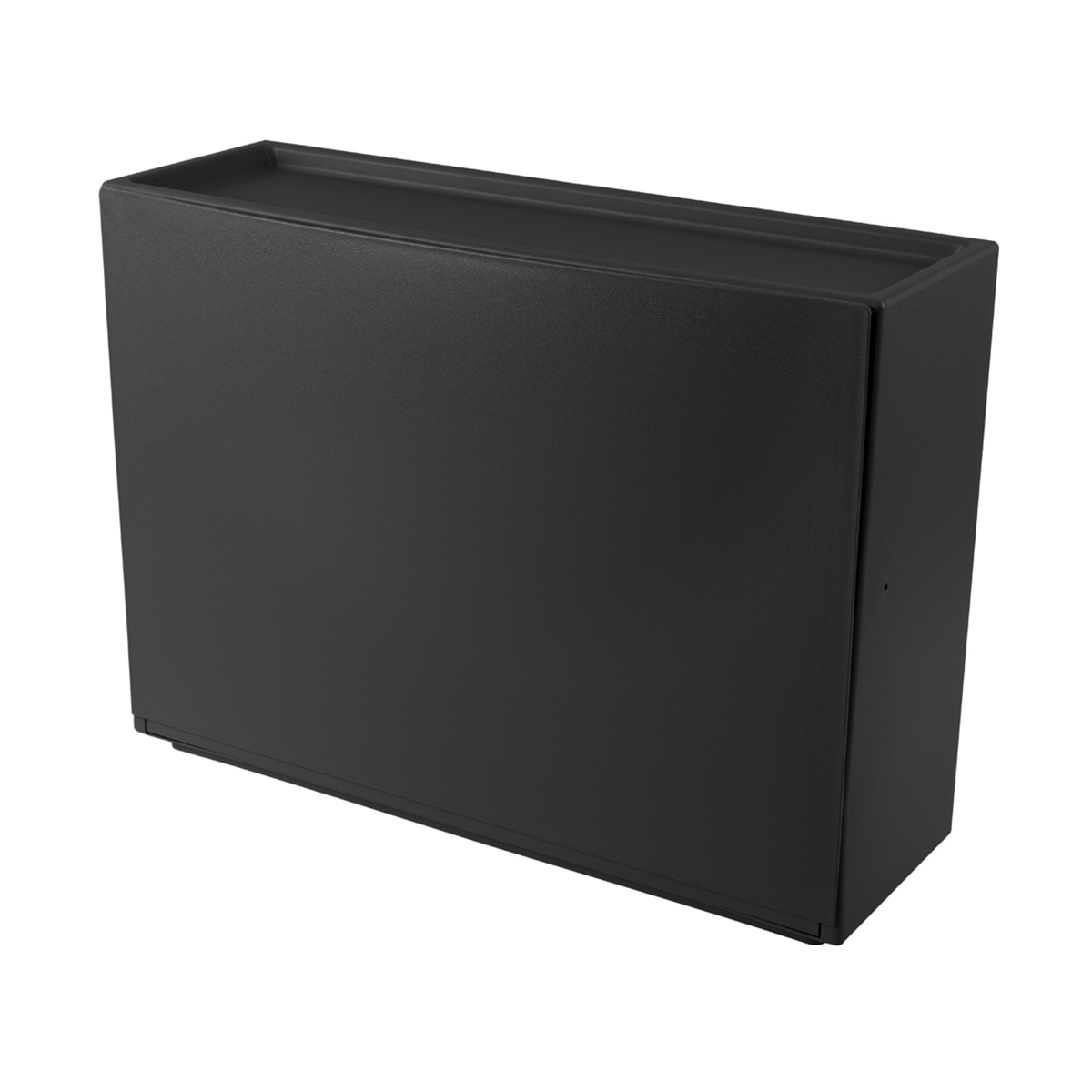 Обувница 512*185*380 мм (черный) (1/2) "бытпласт"