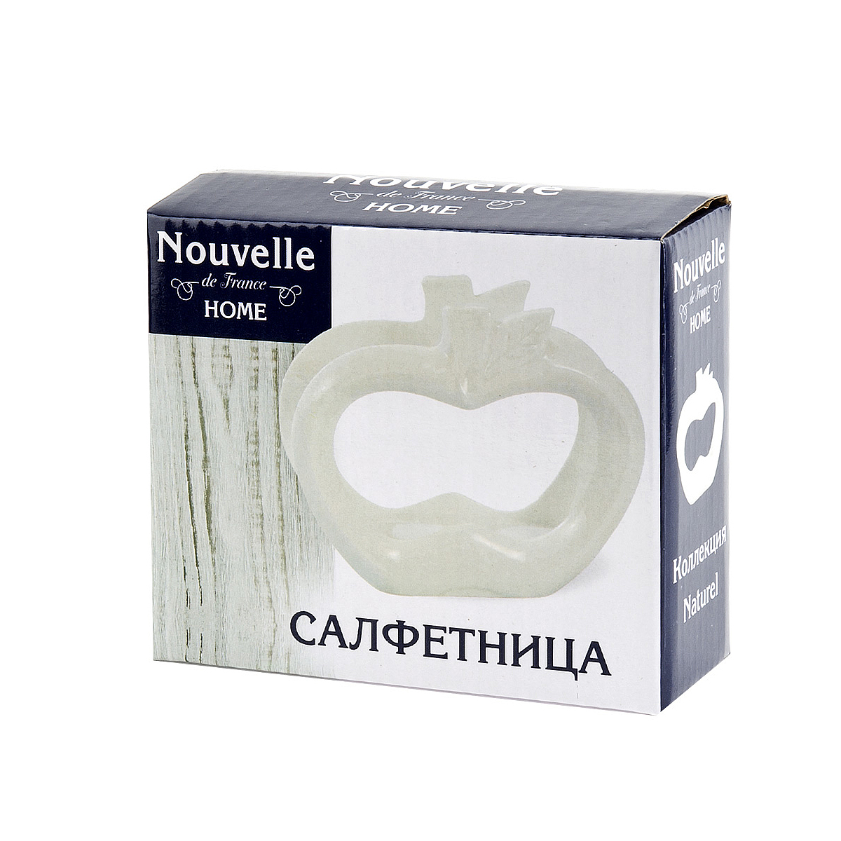 Салфетница на подставке "naturel" 12*4,5*10 см (1/48)  "nouvelle home" 2632015