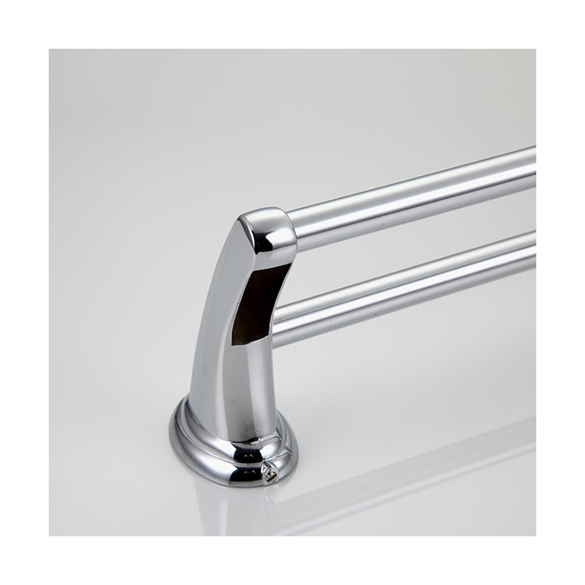 Полотенцедержатель двойной f1509, хром (1/10/30) "frap"