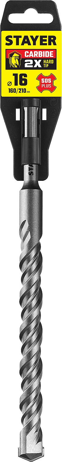 STAYER 16 x 210 мм, SDS-plus бур, Professional (2930-210-16)