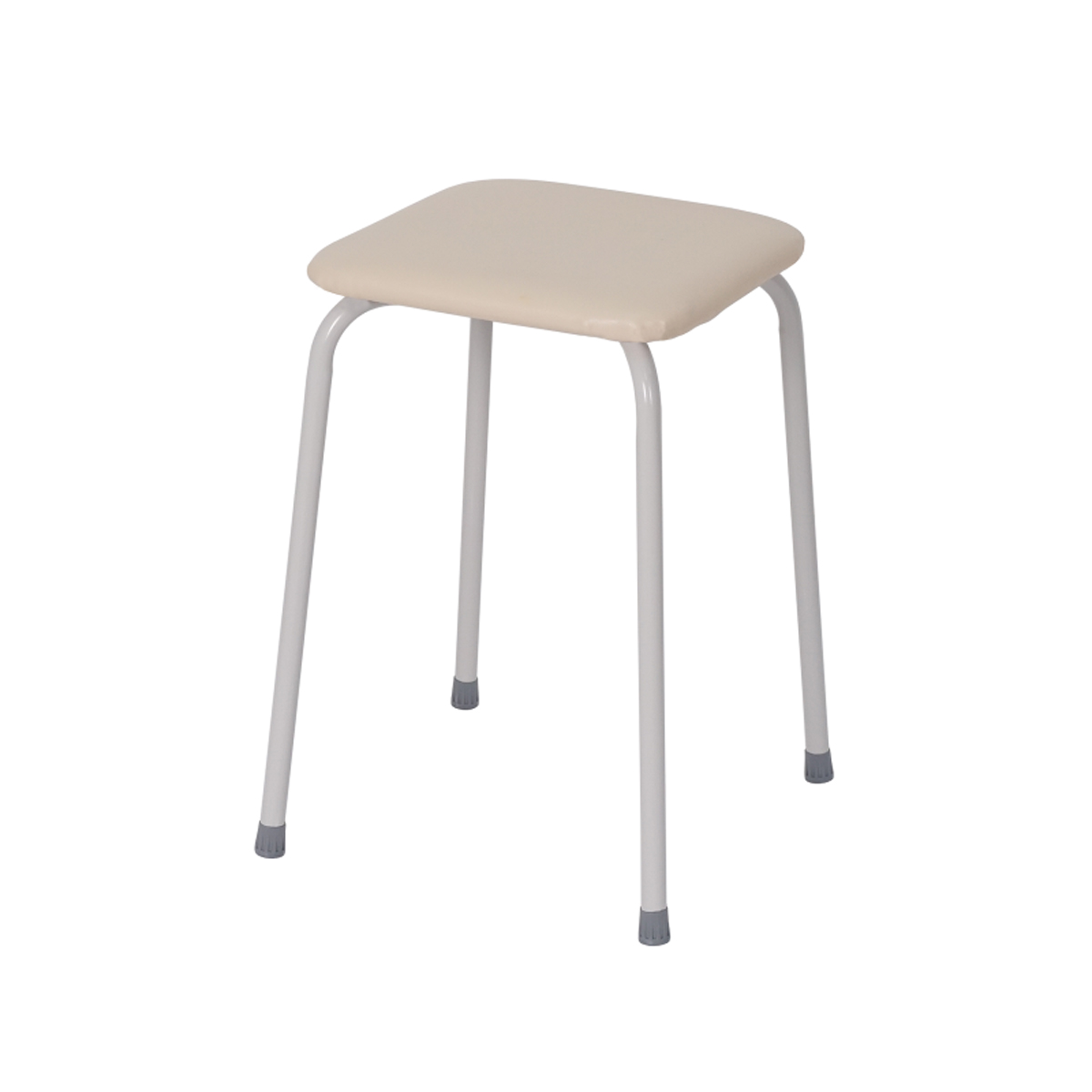 Табурет "пенек легкий" квадратное сиденье 30 см (1/4) ваниль  т 271