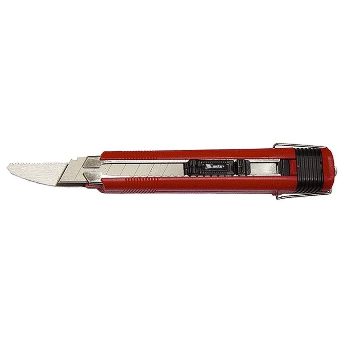 Нож, 18 мм, два выдвижных лезвия и пилка Matrix (78923)