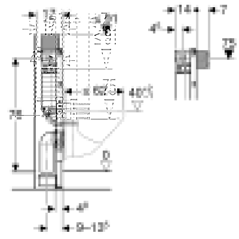 Geberit Duofix Модуль для подвесного унитаза, 82 см, со смывным бачком скрытого монтажа Omega 12 см