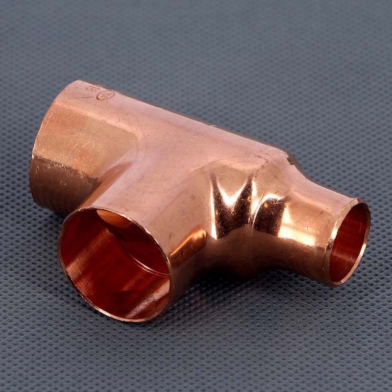 Тройник переходной под пайку 28 х 28 х 18 мм VIEGA медный