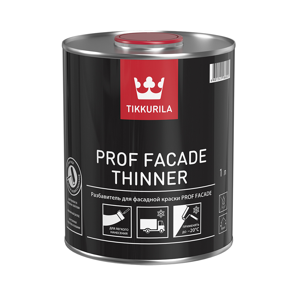 Растворитель "prof facade thinner"  1 л (1/14) "тиккурила"
