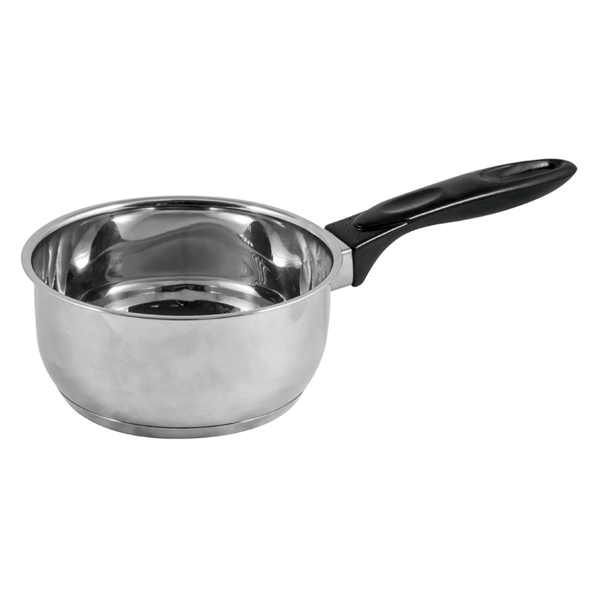 Ковш нержав. "mestolo" 1,4 л  d=16 см  капсулир дно, бакел. ручка, зерк.полировка (1/8) "mallony"