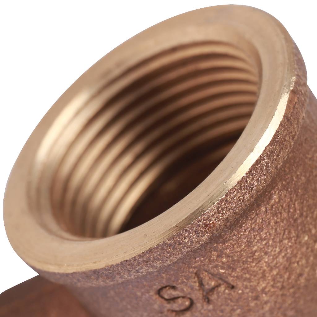 Угол переходной 18x3/4" (ВР) SANHA под пайку бронзовый 140901834