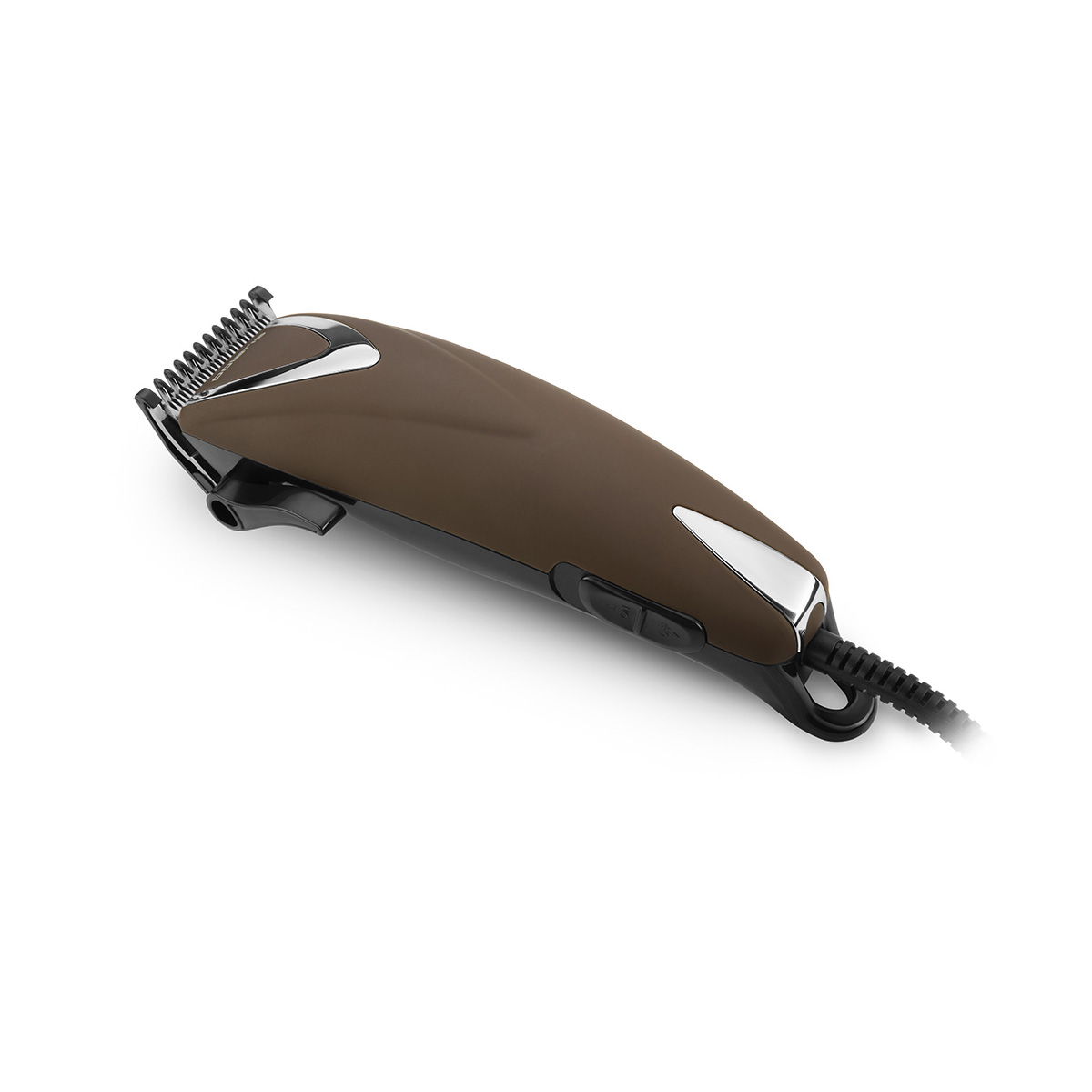 Машинка для стрижки волос phc 0714 (от сети) коричневый (1/24) "polaris"