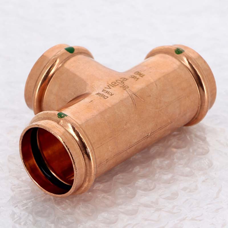 Тройник пресс медный Profipress VIEGA 35