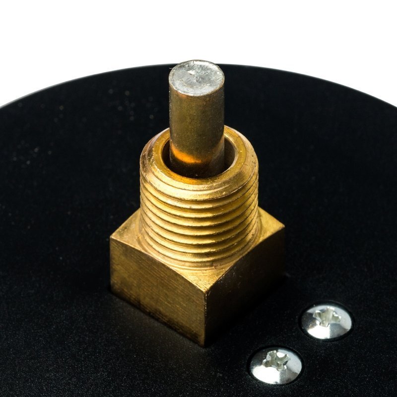 Термоманометр аксиальный d=80 мм, до 120'С, до 6 бар STOUT SIM-0005