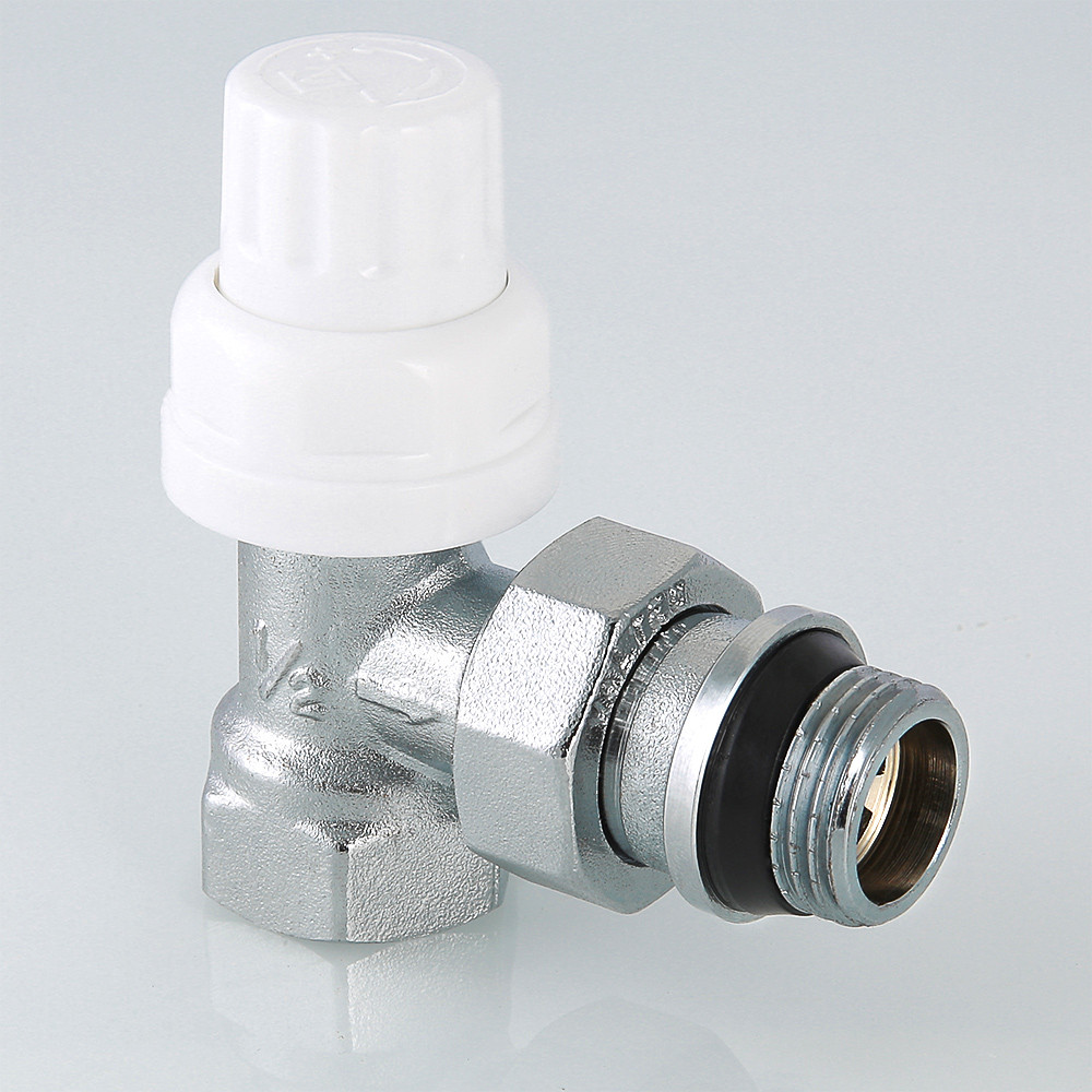 Клапан ВН термостатический угловой VALTEC 1/2" с дополнительным уплотнением