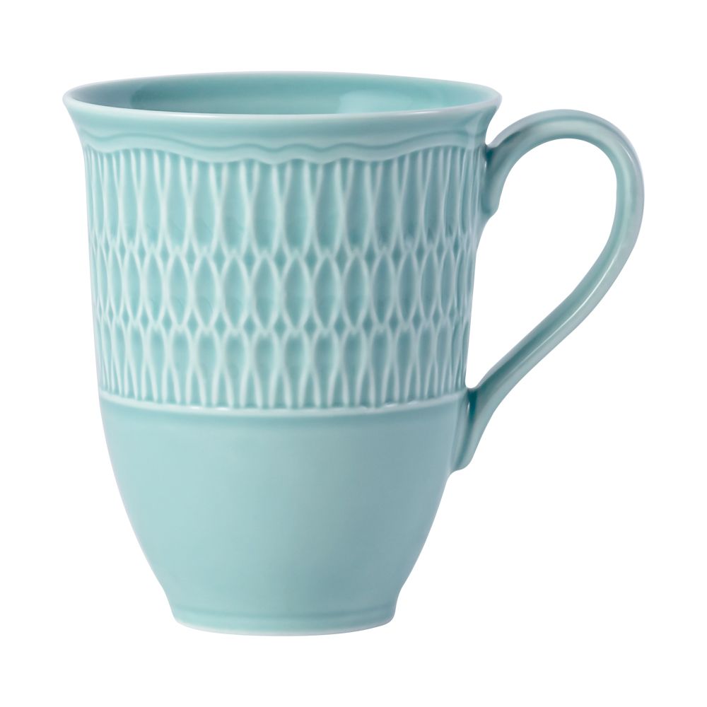 Кружка "sofia" голубая глазурь 300 мл (1/6/36) "cmielow" 0883820 sofia lb05