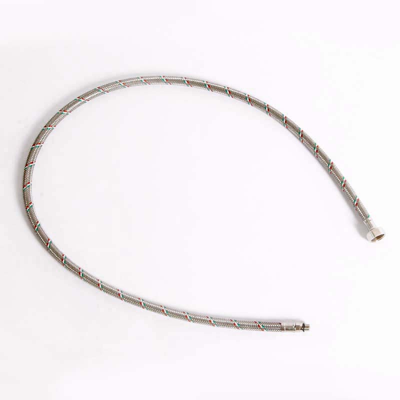 Подводка для смесителя из нержавеющей стали М10х1 НВ 1/2" UNI-FITT 120см