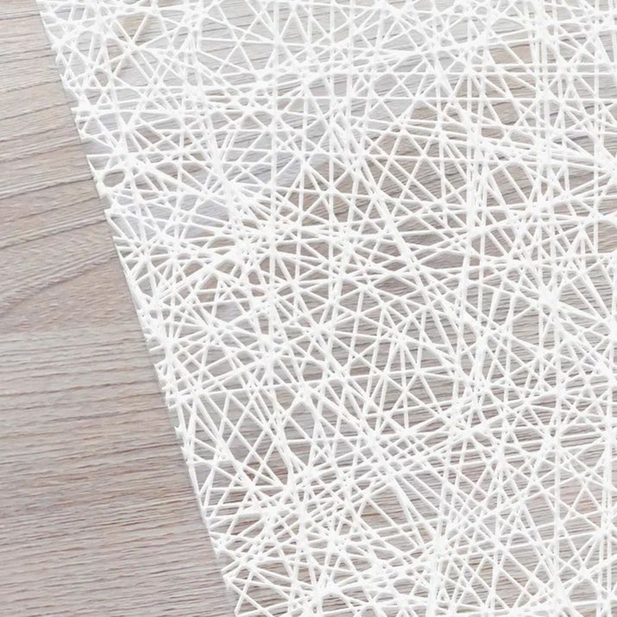 Скатерть пвх "муза" 132*180 см паутинка (1/12) 011-white