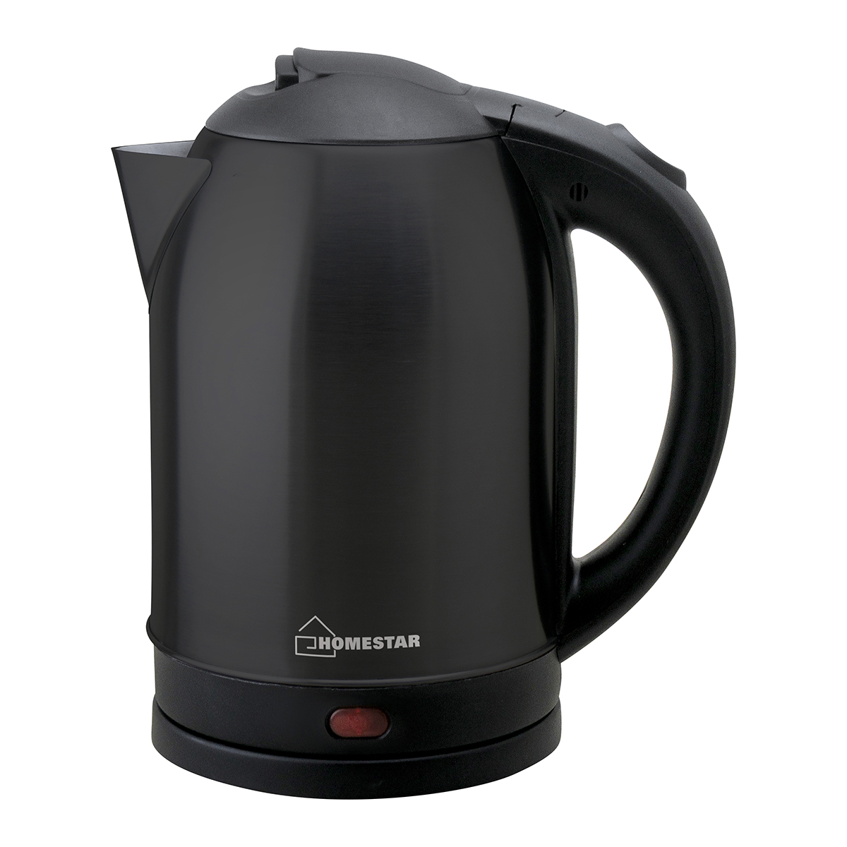 Чайник электр. "homestar" hs-1009 1,8 л (1/12) сталь (черный)