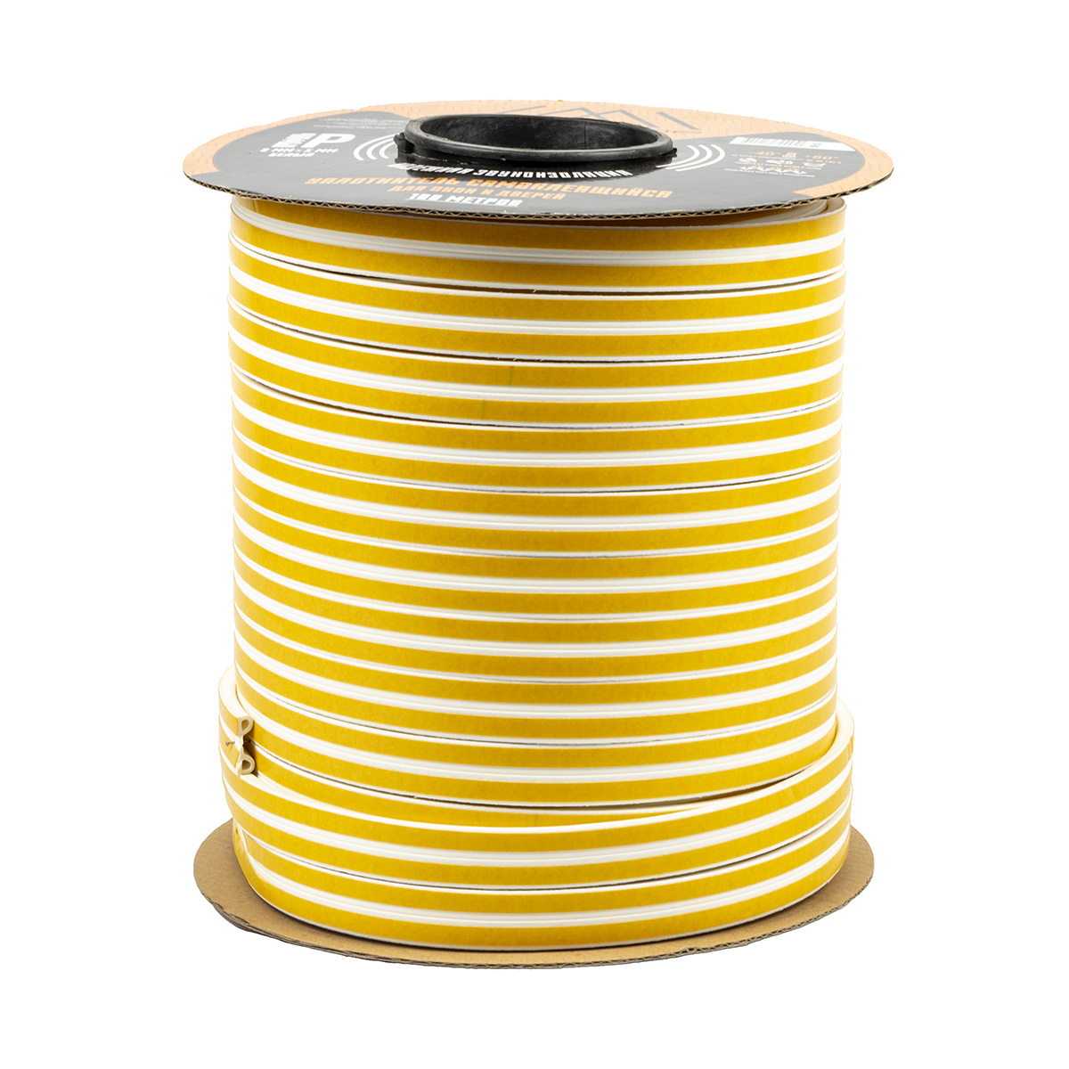 Уплотнитель p 9 х 5 мм белый бухта 100 м (1/8) "tech-top"