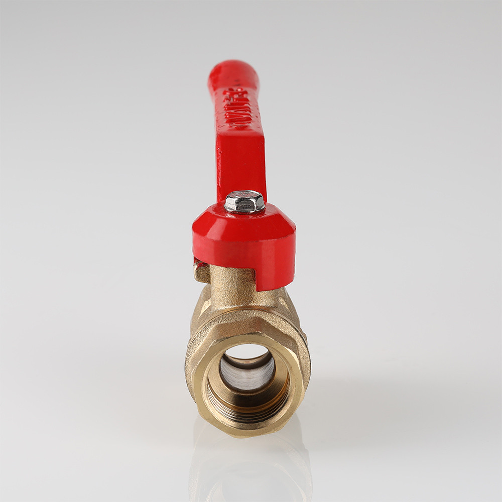 Кран шаровый СТАНДАРТ 3/4" ВВ никелированный ручка VALTEC