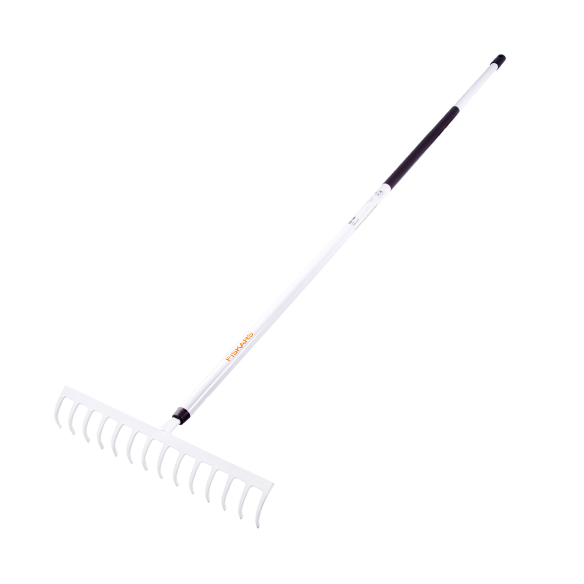 Грабли 14 зубов облегченные с алюмин. черенком (1/4) "fiskars" 1019608