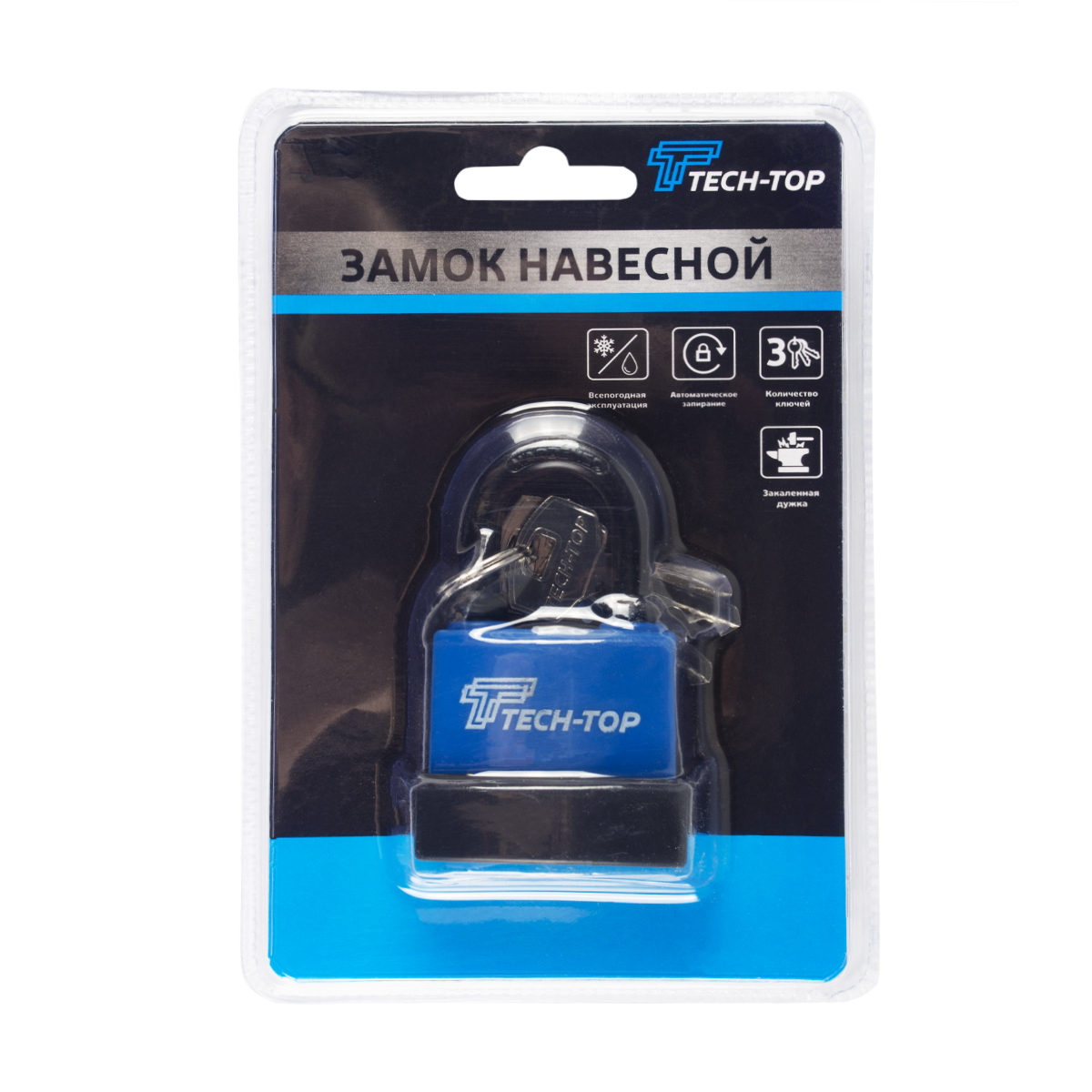 Замок навесной t-01 (1/6/96) "tech-top"  034-4057
