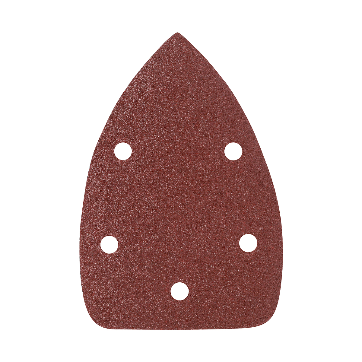 Треугольник шлифовальный на липучке 140*140*80 мм, р80, набор 5 шт. (1/100) "patriot" 820010202