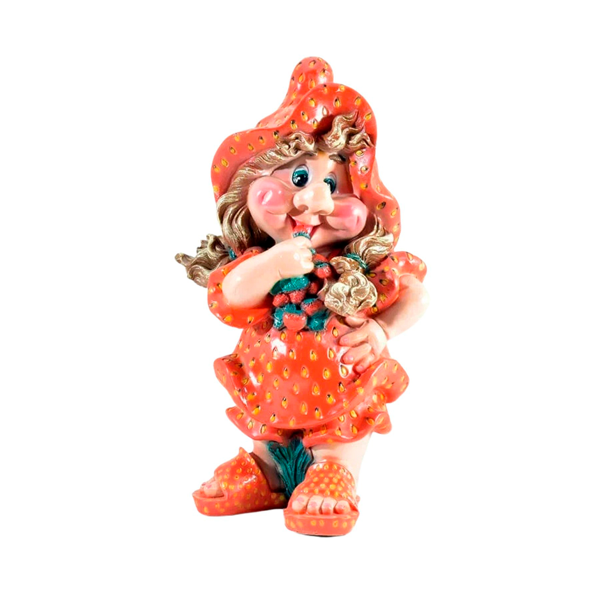 Фигурка садовая "девочка клубничка" (1/3) "сказка" jng209