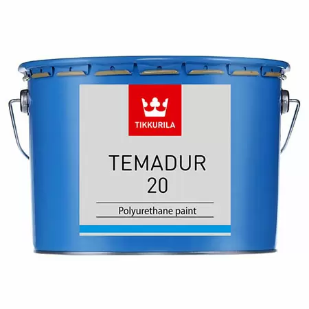 TIKKURILA (INDUSTRIAL) ТЕМАДУР 20 TVL краска полиуретановая (2,25л)