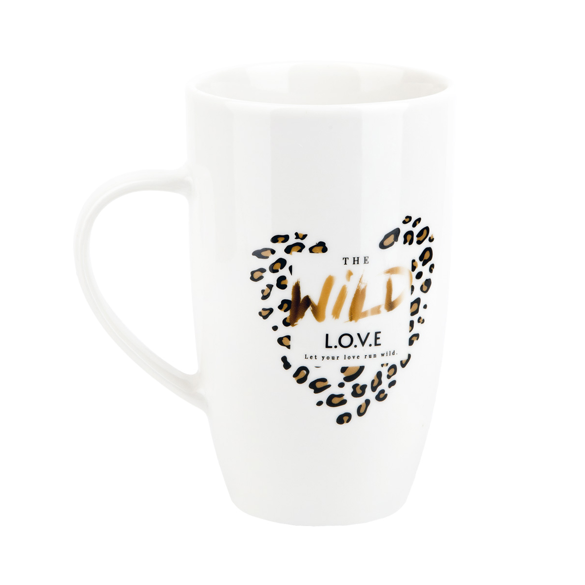 Кружка "дикий и свободный" 430 мл, фарфор (1/12/48) "polystar collection" l2110081-1