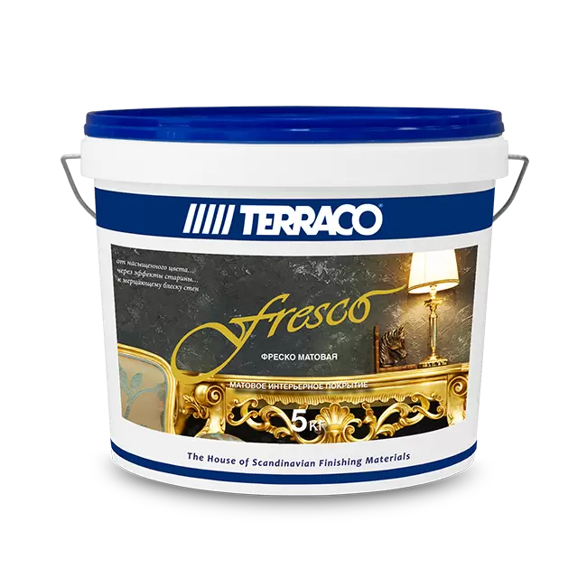 TERRACO FRESCO MAT состав лессирующий для декоративной штукатурки, матовый, малабар (5кг)