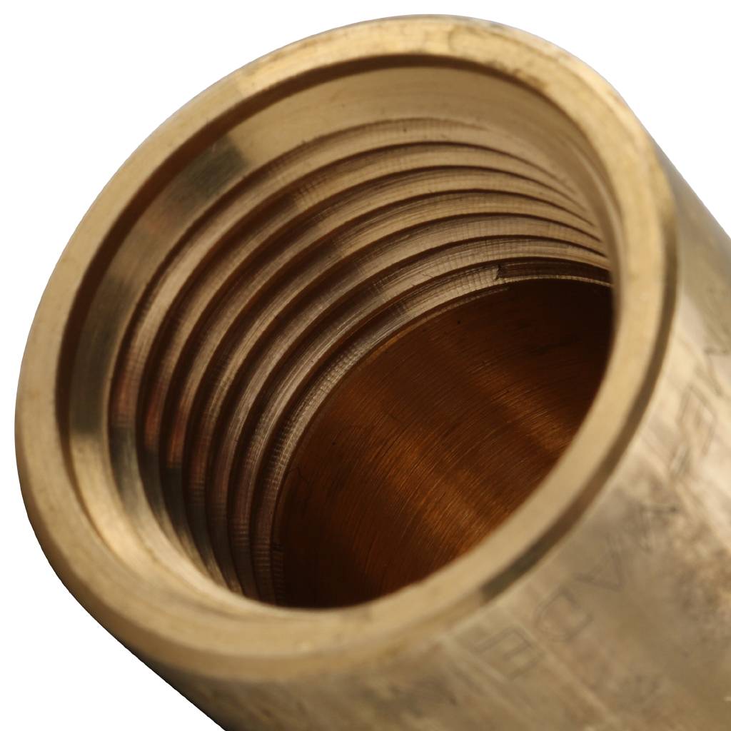 Удлинитель резьбовой 1/2" x 50 мм НР-ВР латунь TIEMME