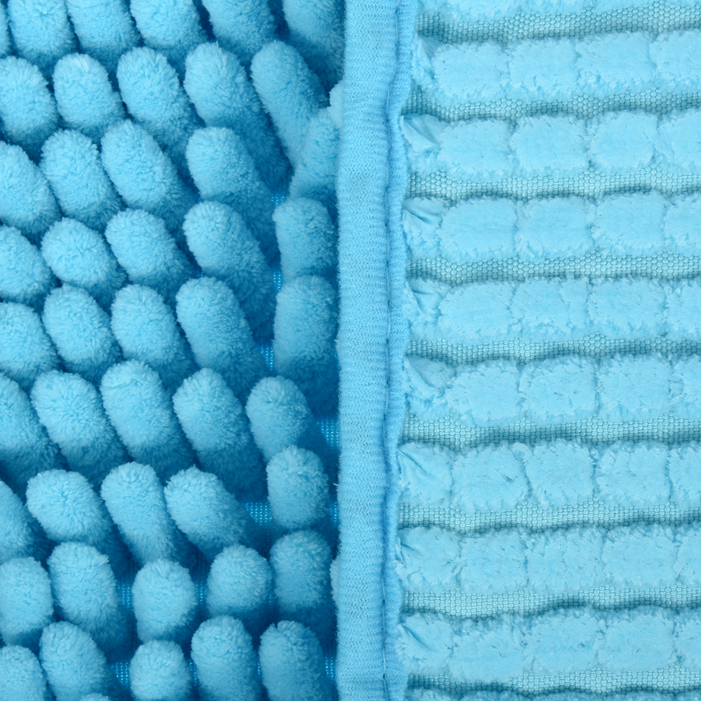 Коврик для ванной "spa comfort" 50*80 см (голубой) (1/10) "vortex" 24139