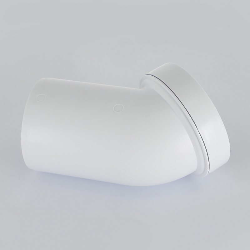 Труба McALPINE фановая L=210 мм под углом 45, вход 97-107 мм, выход 110 мм