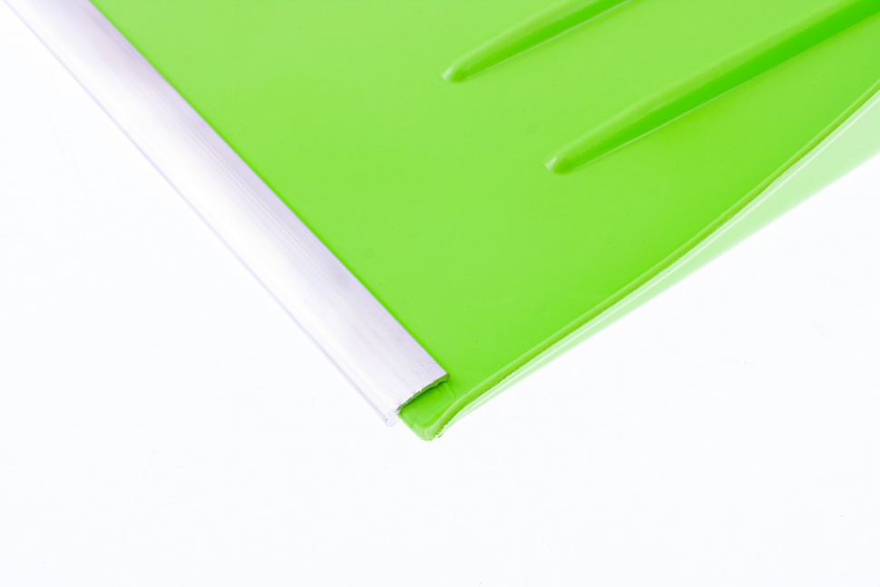 Лопата для уборки снега пластиковая, зеленая, 400 х 420 мм, без черенка, Сибртех (616195)