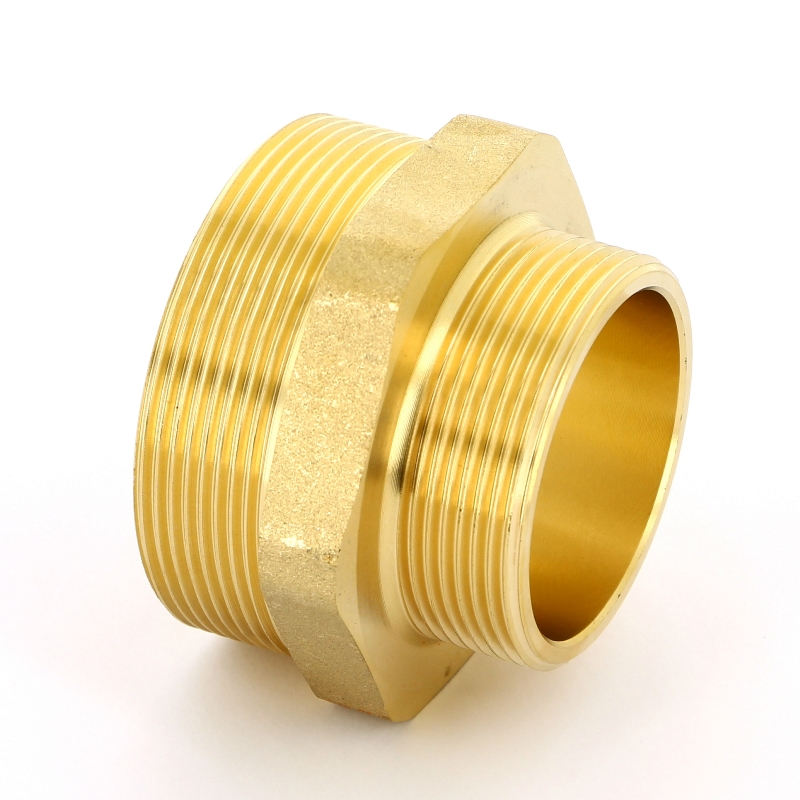 Ниппель редукция 2"1/2 x 2" (НР) латунь UNI-FITT