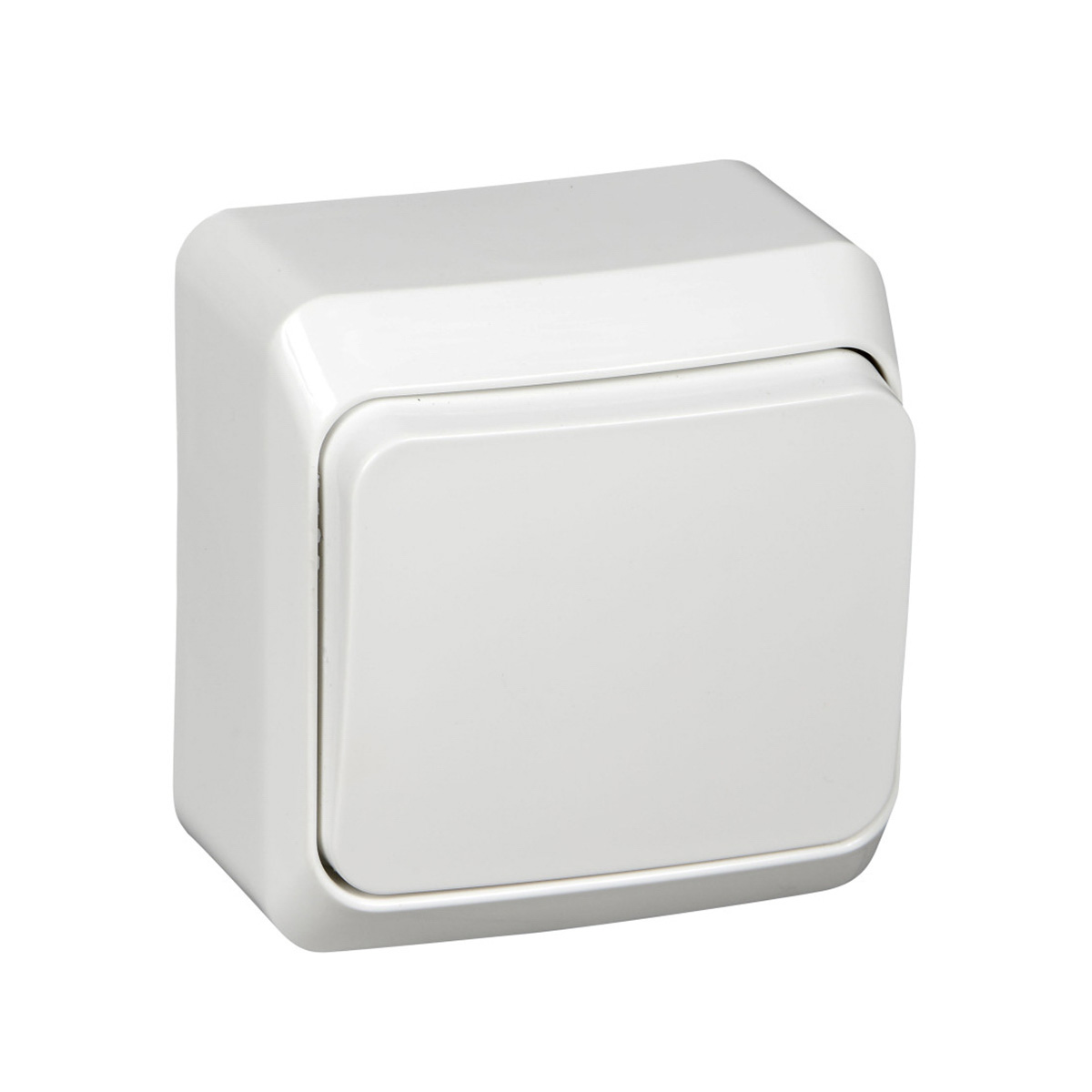 Выключатель открыт. уст. "этюд" 1 кл. 10а, белый (1/25/200) "schneider"