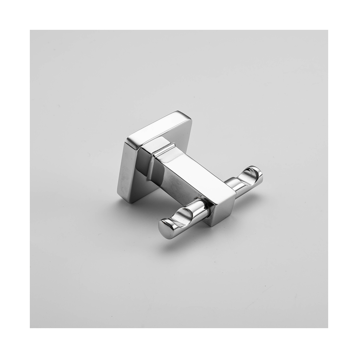 Крючок двойной r15005-2, хром (1/20/80) "frud"