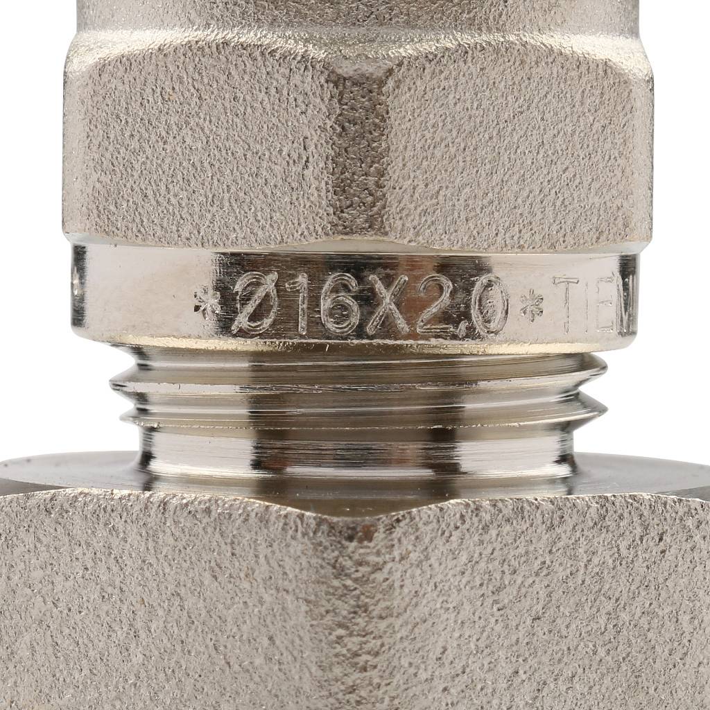 Обжимная муфта ВР 16 х 3/4" TIEMME для металлопластиковых труб