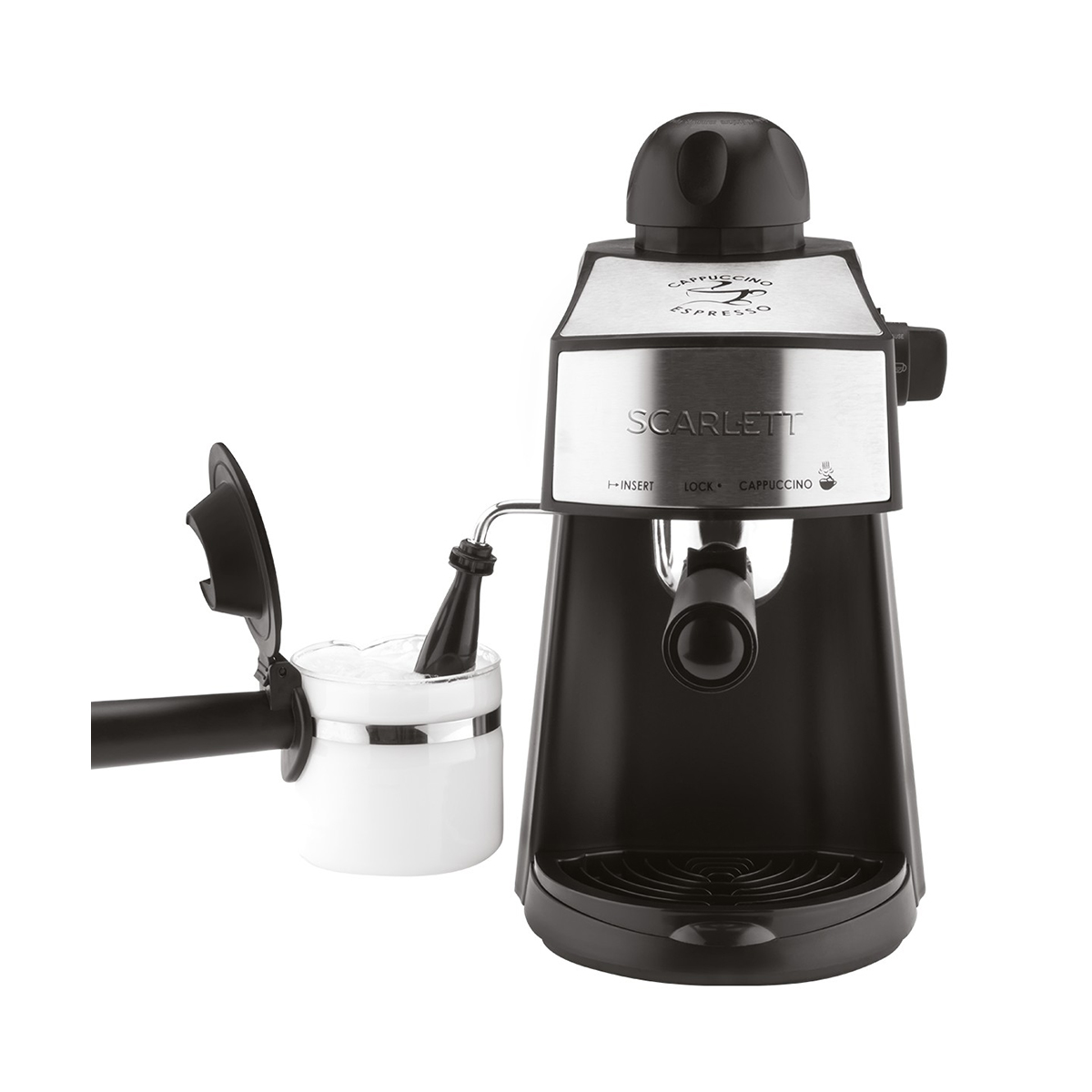 Кофеварка рожковая sc-cm33004  800 вт, 240 мл (1/4) "scarlett"