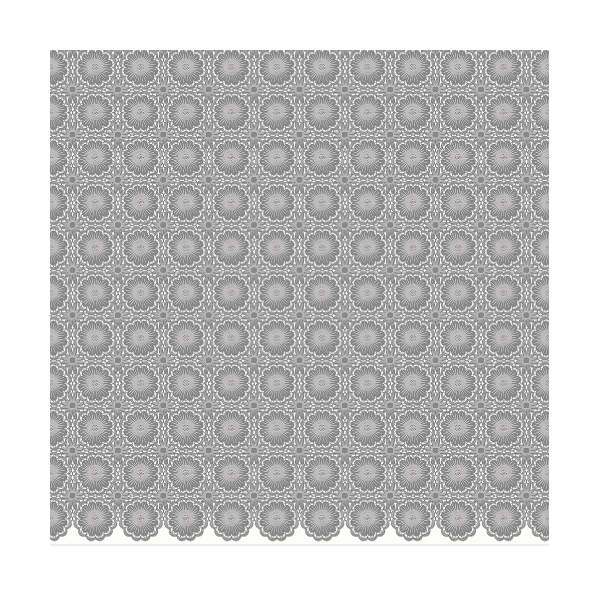 Скатерть пвх "элегия" d=135 см круглая (1/15) 005-grey\lightgrey