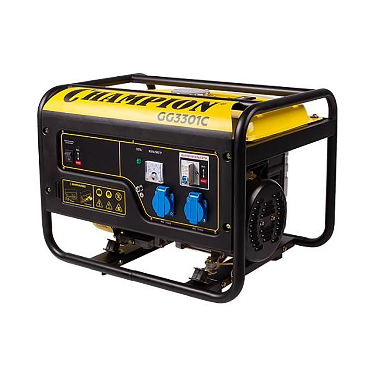 Генератор бензиновый gg3301c "champion"