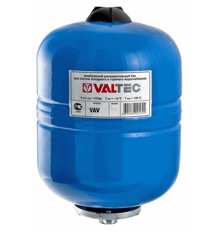 Бак системы водоснабжения 150 VALTEC (вертикальный)