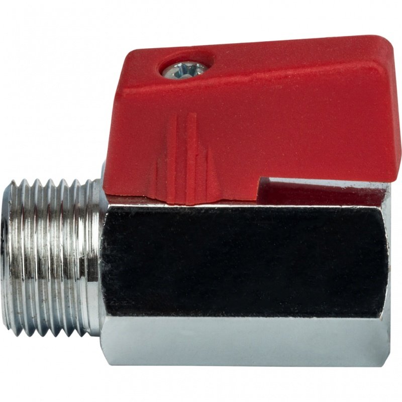 Кран шаровый STOUT ВН Mini 3/8" стандартный проход, флажок