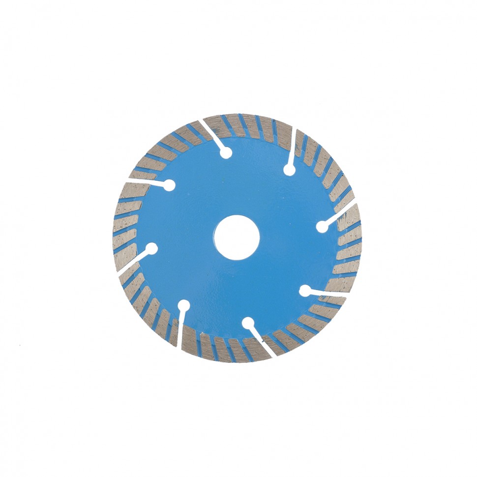 Диск алмазный, Турбо-сегментный 125 х 22.2 мм, сухая резка Барс (73086)